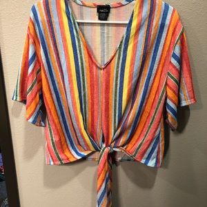 Rue21 Front Tie Top